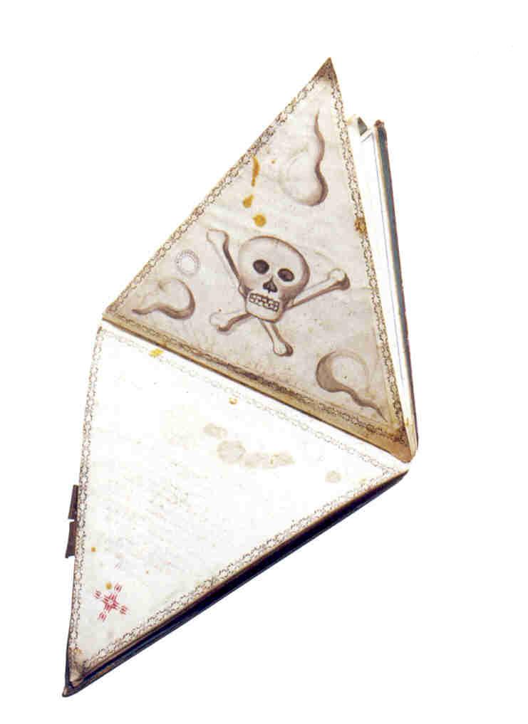 18th Century French (Grand Orient) masonic writing wallet