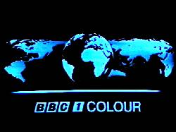BBC1 ident from the good old days - roughly 1974