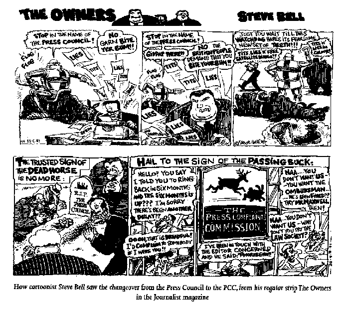 cartoon on toothless press regulation