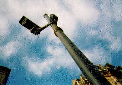 Bulletproof CCTV camera in Bath