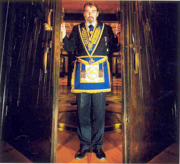 Doors of the Masonic Temple at Covent Garden in London