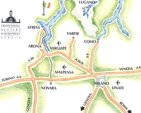 map of Stresa
