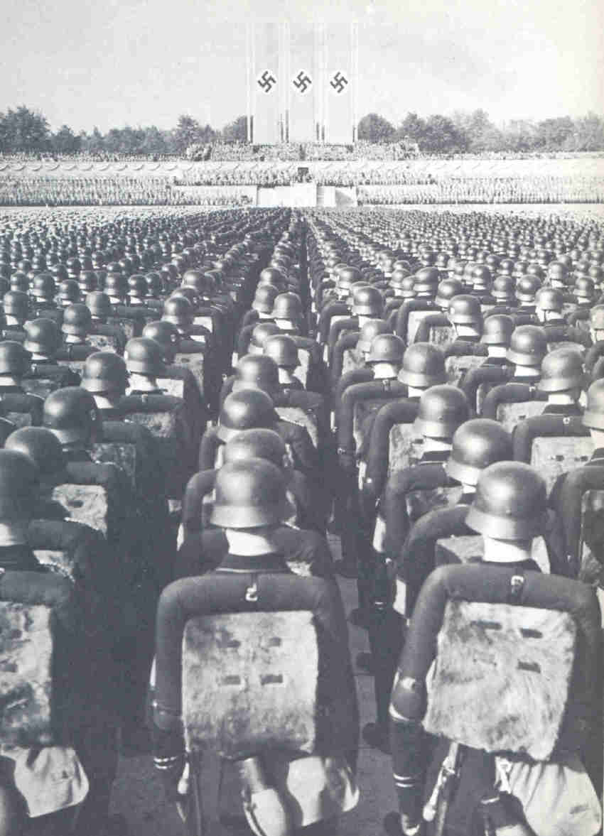 Nazi Nurenberg Rally in 1938