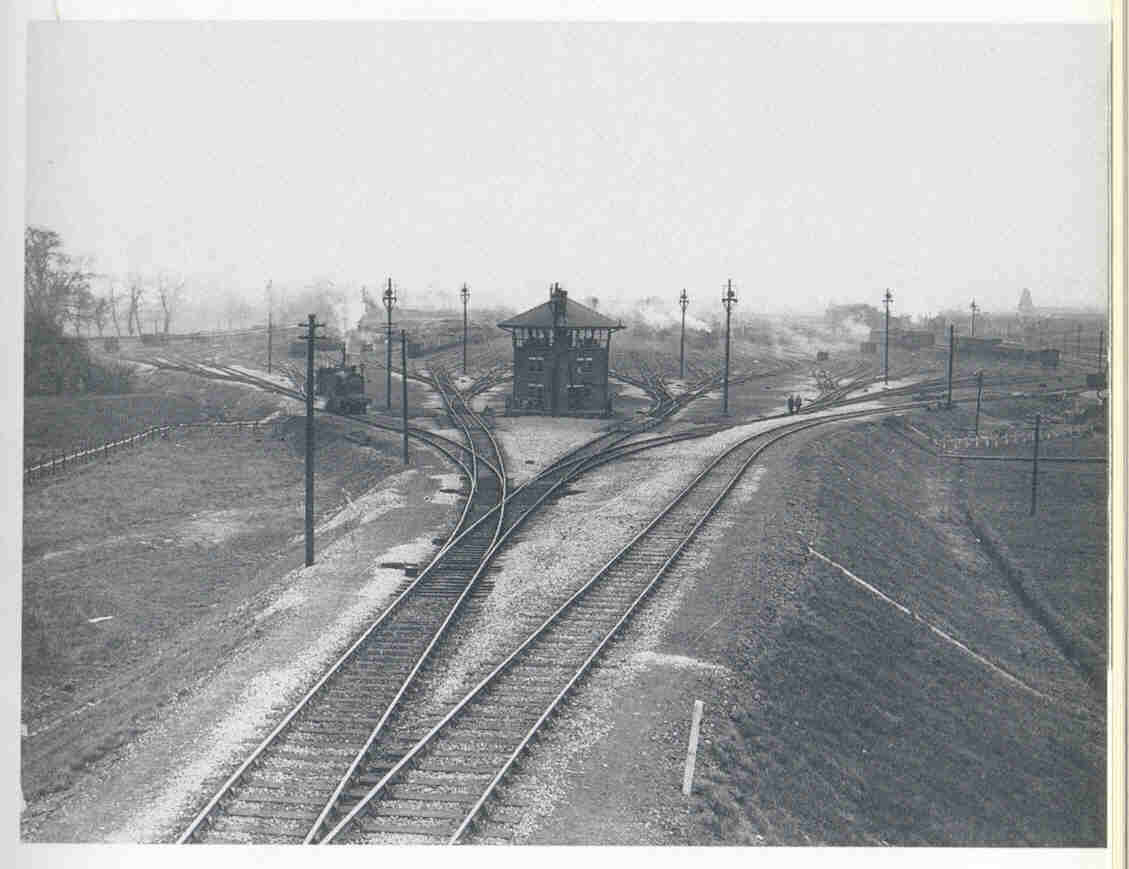 Whitemoor Up Yard was at March in the Fens - first gravity sorting yard in the country to be fitted with retarders - 1927